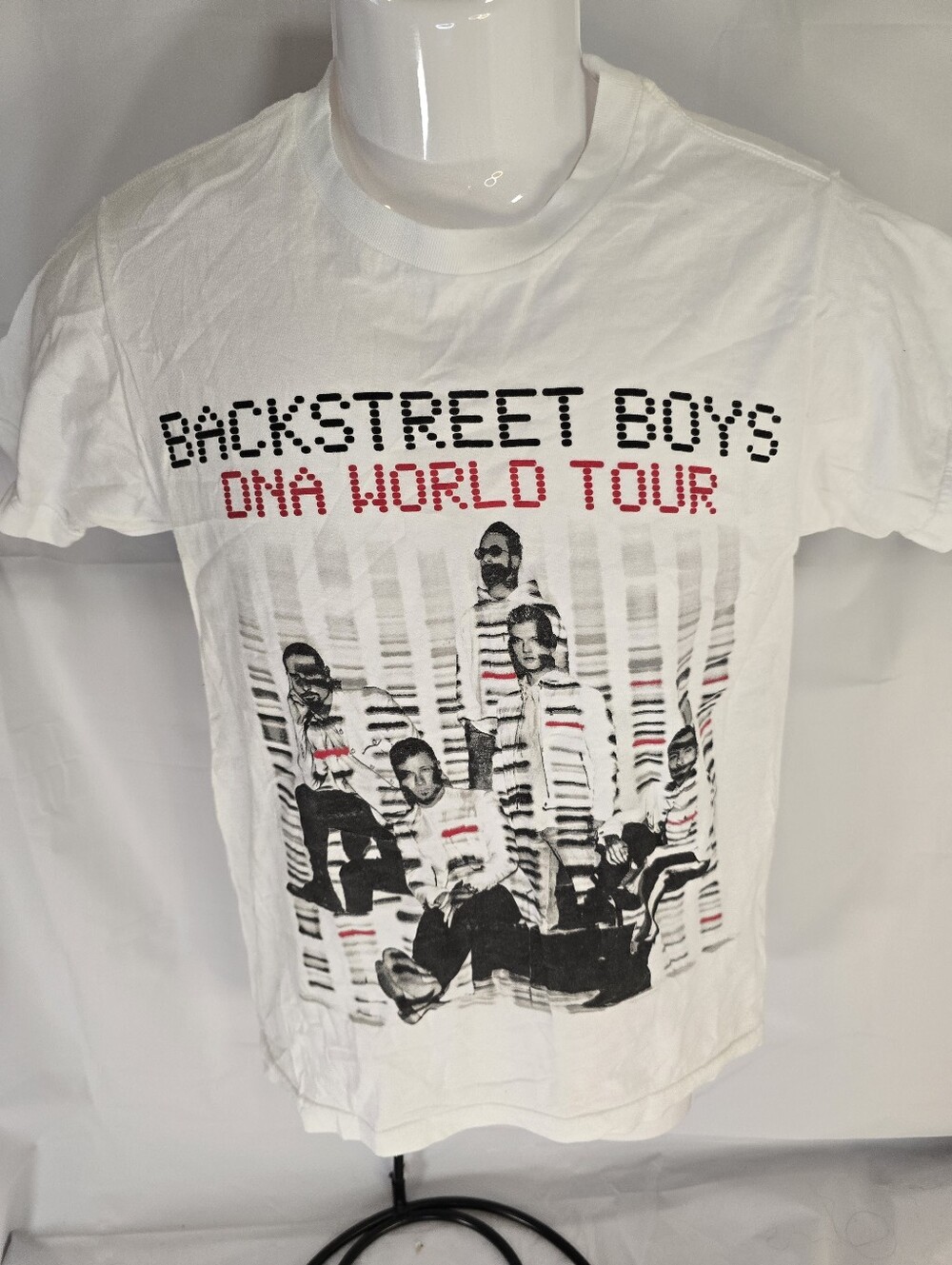 Official Backstreet Boys DNA World Tour Graphic Concert T-Shirt - Women's Small